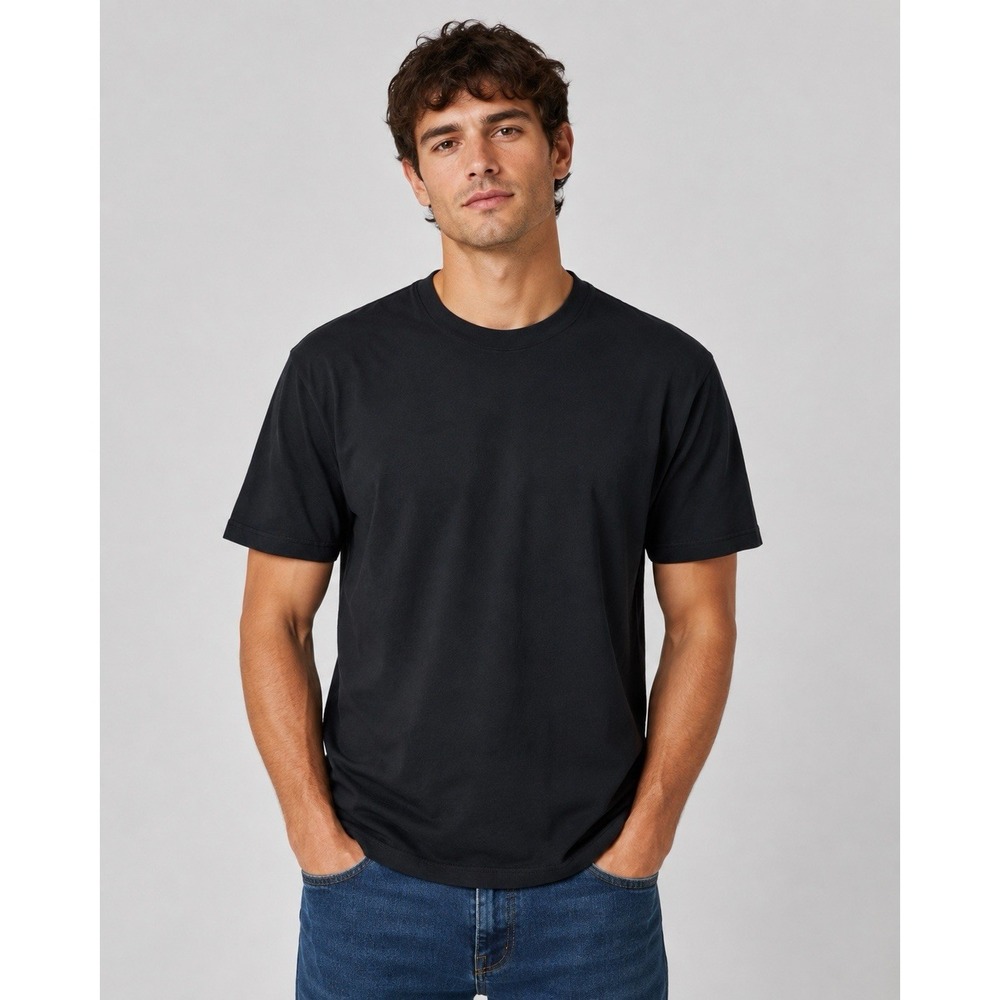 Lululemon Black Short Sleeve T Shirt Minimalist Athleisure Casual Mens XL
